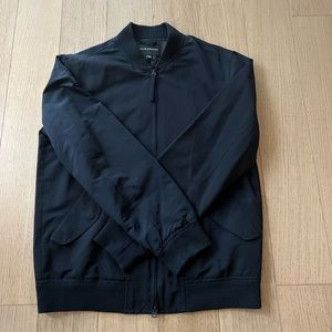 Club Monaco Black Bomber Jacket